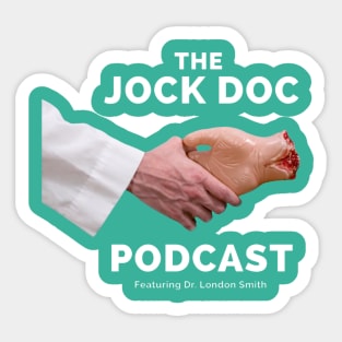 Jock Doc Podcast Logo Sticker